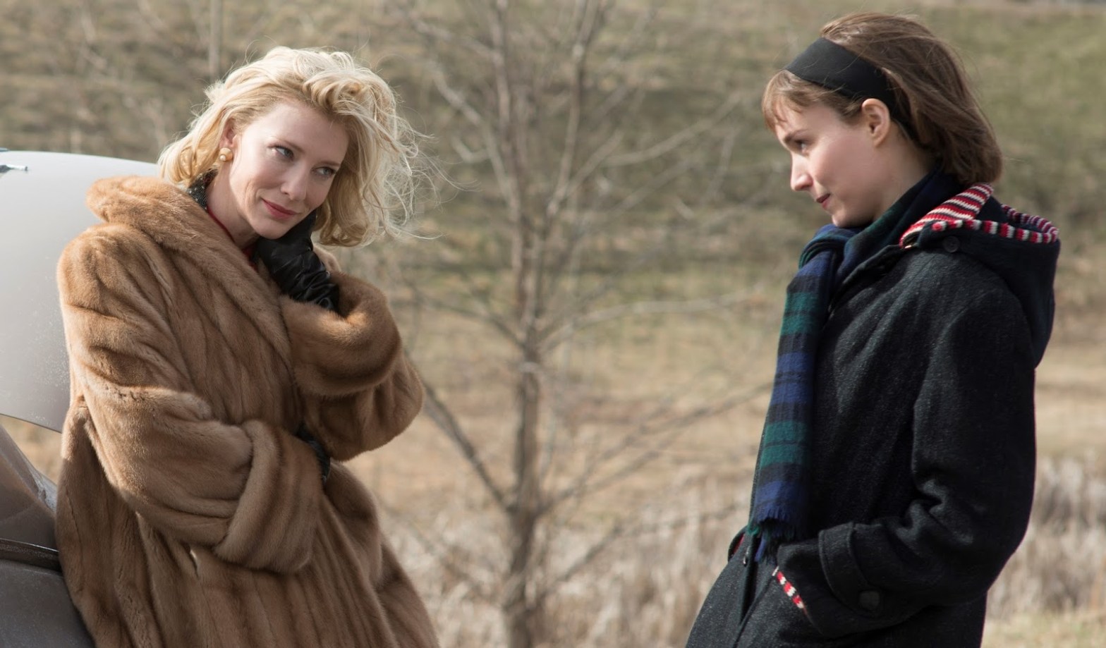 Carol Cate Blanchett and Rooney Mara