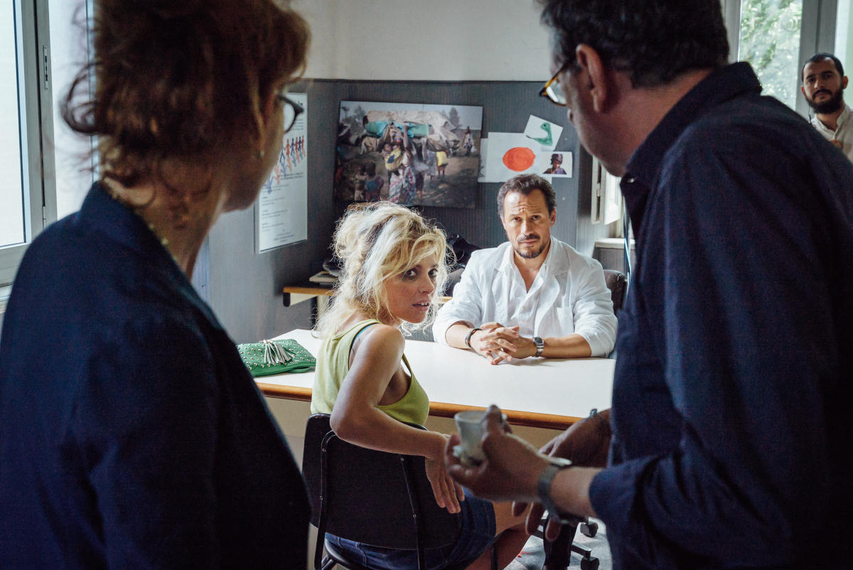 Fortunata dal set Jasmine Trinca Castellitto Mazzantini Accorsi